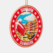 Danmark Keramik Ornament (Rechts)