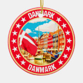 Danmark Keramik Ornament (Vorne)