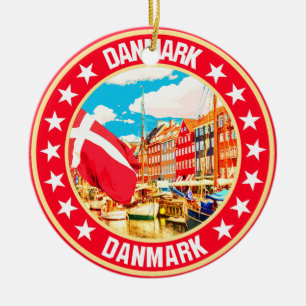 Danmark Keramik Ornament
