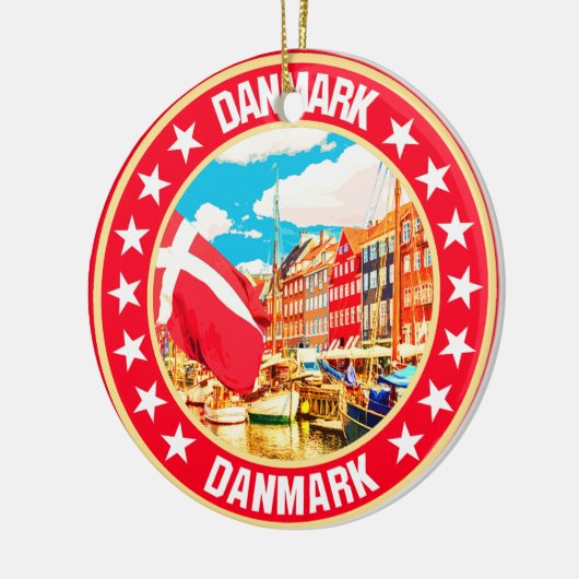 Danmark Keramik Ornament (Links)