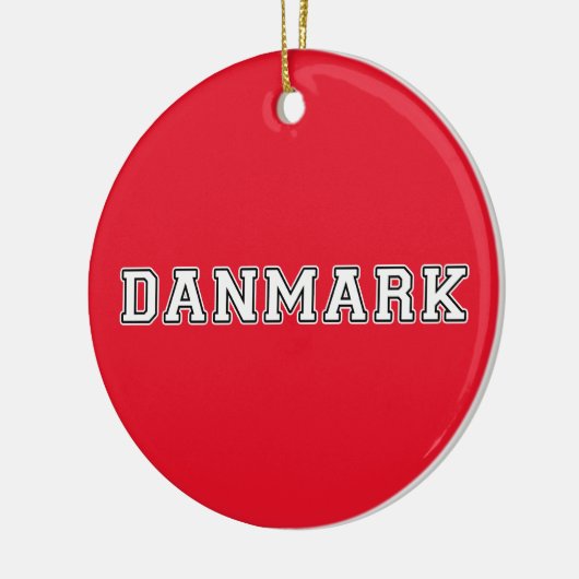 Danmark Keramikornament (Links)