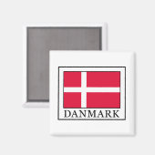 Danmark Magnet (Vorderseite/Rückseite)