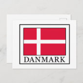 Danmark Postkarte (Vorne/Hinten)