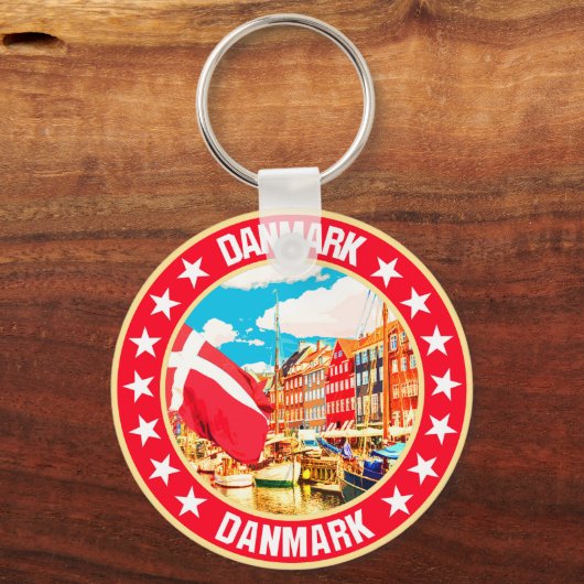 Danmark Schlüsselanhänger (Rückseite)