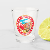 Danmark Schnapsglas (Vorderseite)