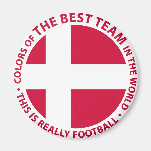 Danmark Shield Magnet (Vorne)