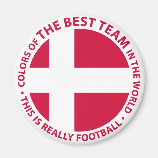 Danmark Shield Magnet (Vorne)
