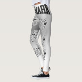 Danmark-Wappen Leggings (Links)