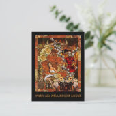 Dann alle Hell Broke Loose Postkarte (Stehend Vorderseite)