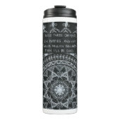 Dann bin ich gut thermosbecher (Vorderseite)