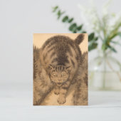 Dann ging Tabby weit und weit weg Postkarte (Stehend Vorderseite)