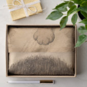 Dann ging Tabby weit und weit weg Seidenpapier (Geschenk)