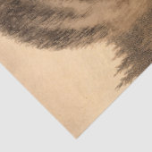 Dann ging Tabby weit und weit weg Seidenpapier (Detail)