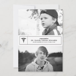 Dann & Jetzt 2 Foto Abschluss Ankündigung