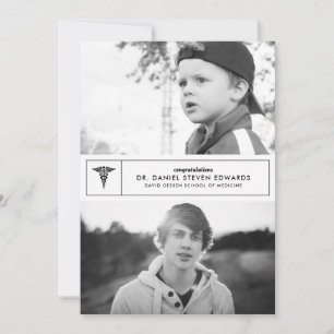 Dann & Jetzt 2 Foto Abschluss Ankündigung