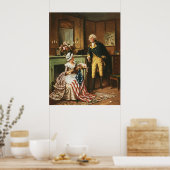 Dann jetzt und für immer von Percy Moran Poster (Küche)