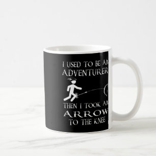 Dann nahm ich einen Pfeil in das Knie Video Game G Kaffeetasse