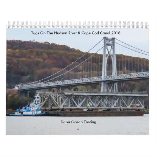 Dann Ozean, der 2018 schleppt Kalender (Titelbild)