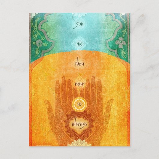 Dann sind wir immer postkarte (Vorderseite)