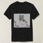 DANN SINGT MEIN SOUL UND HER; WIE GROSS TAU KUNST T-Shirt (Design vorne)