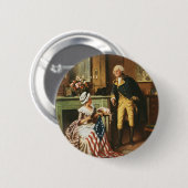Dann und immer von Percy Moran Button (Vorne & Hinten)