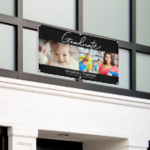 Dann und jetzt Grad Custom Foto Banner (Äußeres Gebäude)
