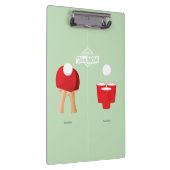 Dann und jetzt: Klingeln Pong Klemmbrett (Rechts)