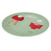 Dann und jetzt: Klingeln Pong Schneidebrett (Ecke)