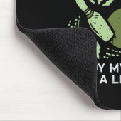 Dann Verließ ich Bowling Alley Bowler Men Wo Mousepad (Ecke)