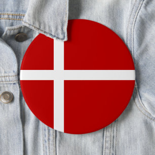 Dannebrog Dänische Flagge Button