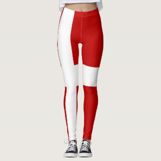 Dannebrog Dänische Flagge Leggings