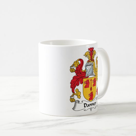 Danner Familienwappen Kaffeetasse (VorderseiteRechts)