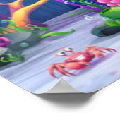 Danni das Meerjungfrau-Poster Poster (Ecke)