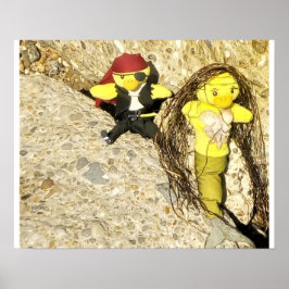 Danni das Meerjungfrau-Poster Poster