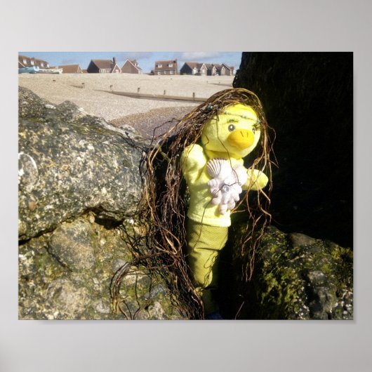 Danni das Meerjungfrau-Poster Poster (Vorne)