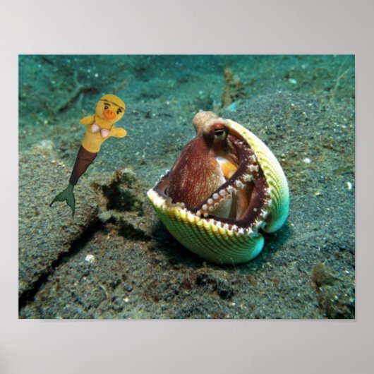 Danni das Meerjungfrau-Poster Poster (Vorne)