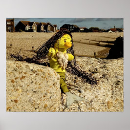 Danni das Meerjungfrau-Poster Poster