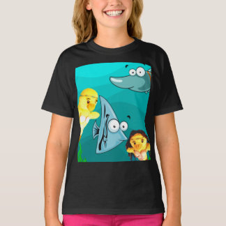 Danni der Meerjungfrau-T - Shirt