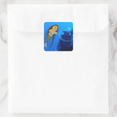 Danni, der Sticker für den Meerjungfrau-Platz (Tasche)
