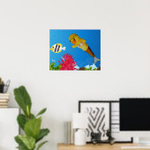 Danni die Meerjungfrau Poster (Heimbüro)