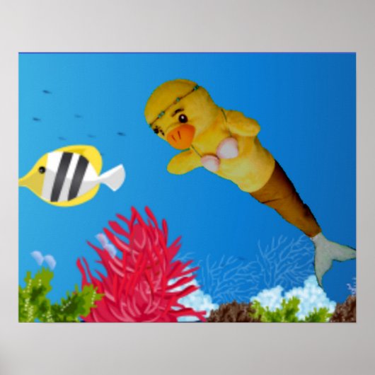 Danni die Meerjungfrau Poster (Vorne)