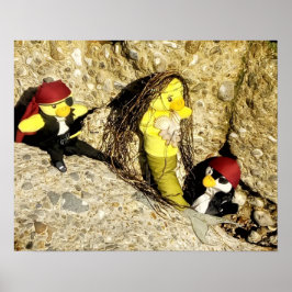 Danni, die Meerjungfrau und das Piraten-Poster Poster