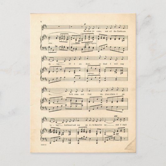 Danny Boy 3 Postkarte (Vorderseite)