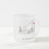 Danny-Dioden-mattierte Tasse (VorderseiteRechts)