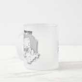 Danny-Dioden-mattierte Tasse (Vorderseite Links)