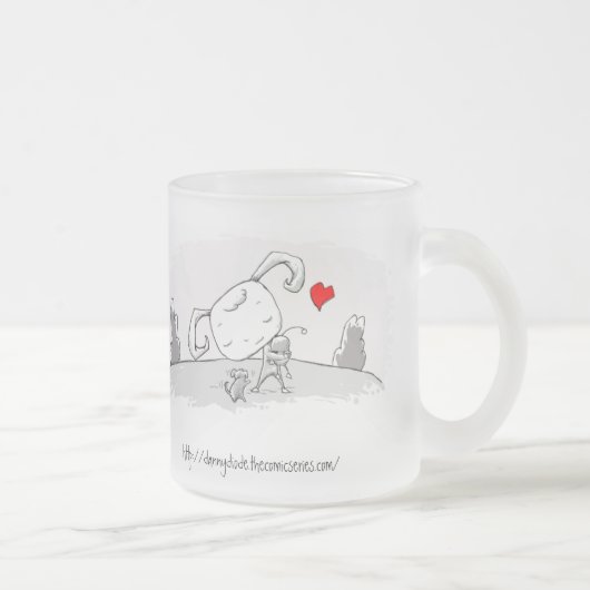 Danny-Dioden-mattierte Tasse (Rechts)