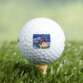 Danny Duck besucht Santa Golfball (Insitu T-Shirt)