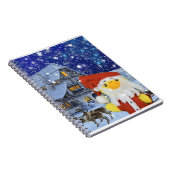 Danny Duck besucht Santa Notizblock (Rechte Seite)