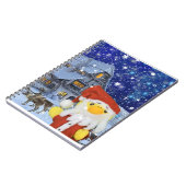 Danny Duck besucht Santa Notizblock (Linke Seite)