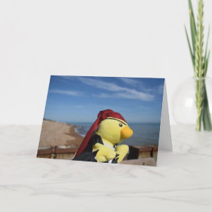 Danny Duck der Pirat Geburtstagskarte Karte
